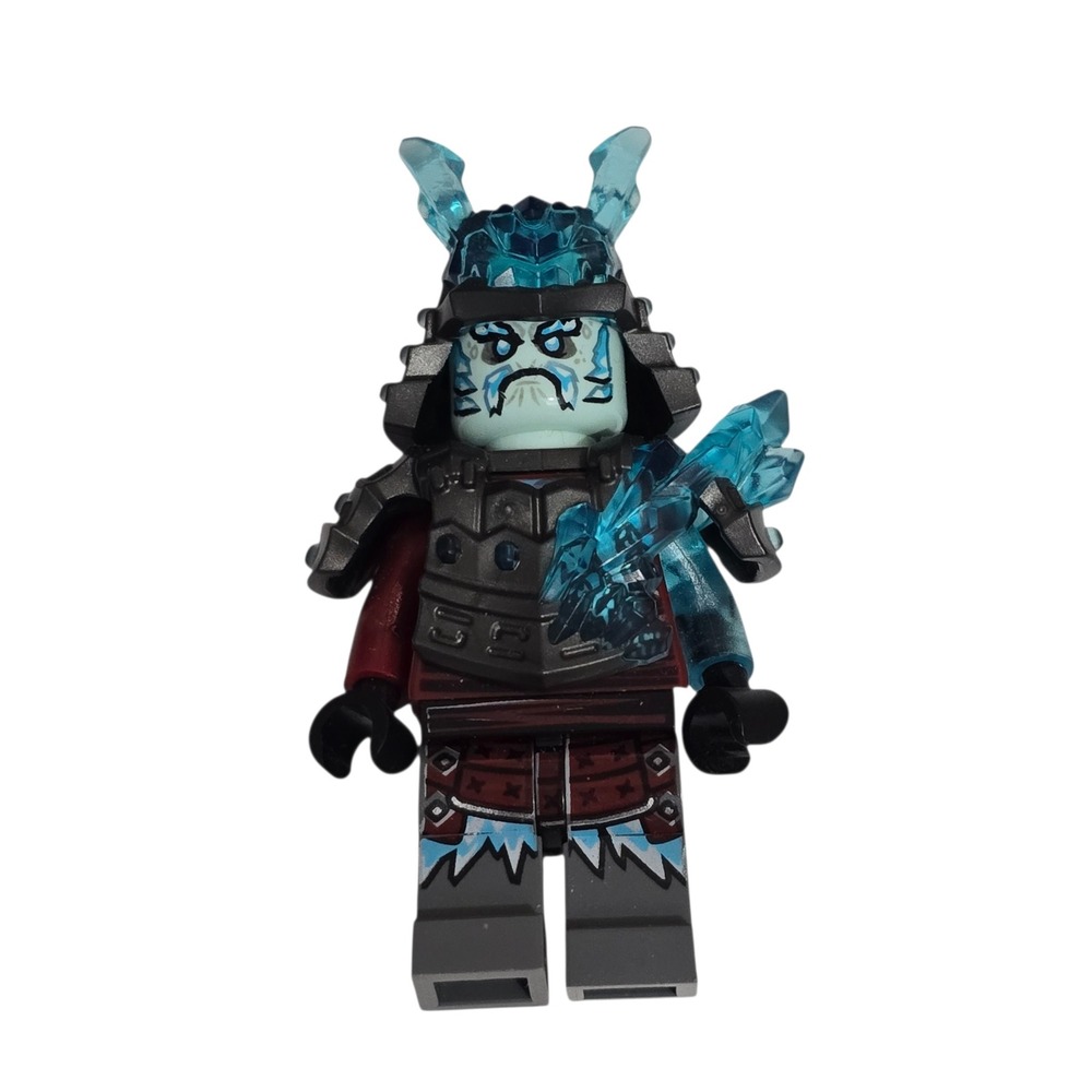 LEGO Ninjago General Vex‎ Minifigure njo542 Blizzard Samurai Ice Armor 70678